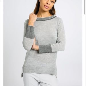 Pique Trim Sweater JARBO